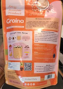 Graina Instant Oats 500Grams