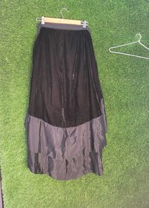 Tiered High-Low Skirt