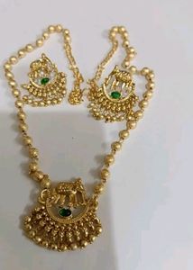 Temple Jewellery Set For Women