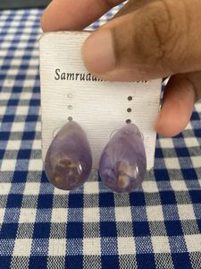 Amethyst TRENDY Drop Earrings