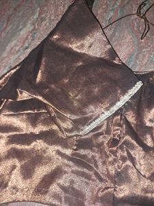 Brown Saree Blouse