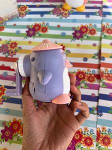 Cute Purple Animal Pencil Sharpener