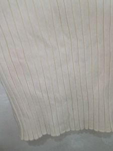 V Neck Winter Top From Zara