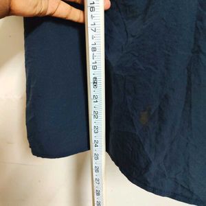 Elegant Navy Blue Female Top | Bust 38