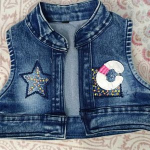 Cute Denim Vest