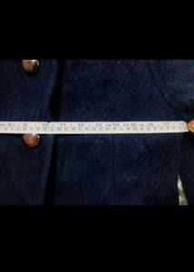 Elegant Navy Blue Coat