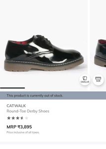 Trendy Unisex Black shiny Shoes ( Limited Edition)