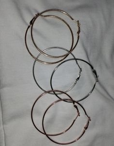 Yellow Chimes Hoop Earrings
