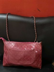 Street Wear Classic Purple Sling Bag