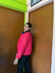 Red Padded Jacket - Stylish &amp; Warm