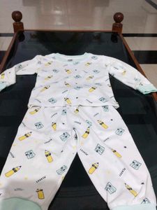 Cute Pencil Print Pajama Set