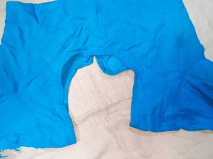 Blue Readymade Saree Blouse