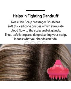 Shampoo  Hair Brush Scalp  Massager For Dandruff