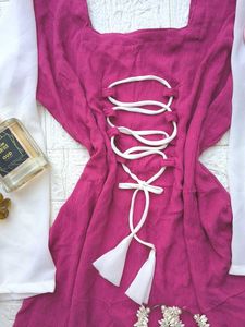Corset Back Pinteresty Kurti 🌷