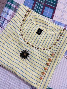 Kurti Combo | Embroidered Kurta | Cotton Ethnic