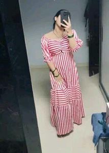 Striped Maxi Dress