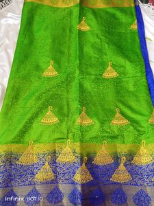 One Day  Offer 💥💥Silk Saree With Blouse