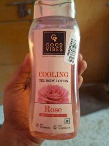 Good Vibes Cooling Gel Body Lotion