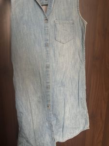 Denim Shirt Dress