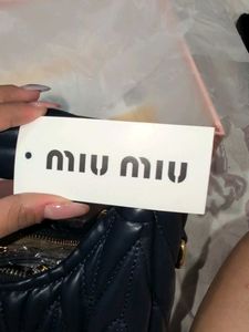 New Miu-Miu Handbag (Dark blue Color)
