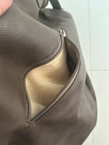brown stylish handbag
