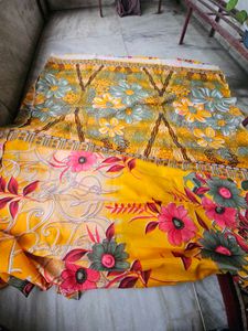 Beautiful Yellow Sharee