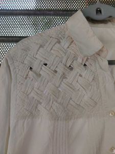 Semi Casual Classic White Shirt