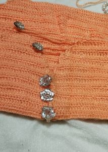 Crochet Pearl Halter Top
