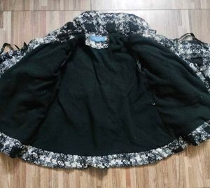 Thick wool coat for young kids