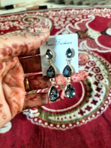Jhumka And Earings An Ring