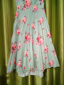 Floral Pleated Sundress