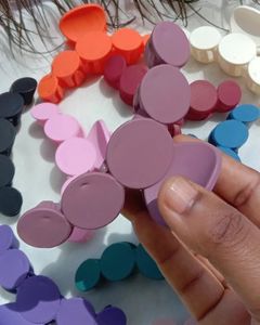Colorful Hair Claw Clips