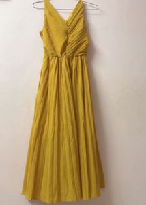 Mustard Yellow Long Dress