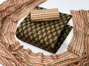 COTTON UNSTICHED DRESS MATERIAL
