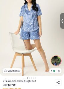Floral Print Pajama Set