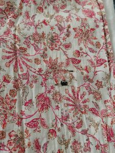 Floral Print Kurta