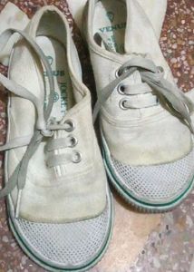 White School Shoes Combo
