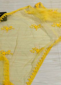 Golden Yellow Anarkali Dress &amp; Dupatta