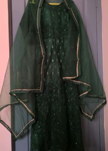Ethnic Gown With Duppatta