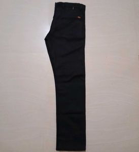 SUPERDRY Men Regular Fit Cotton Silk Trousers