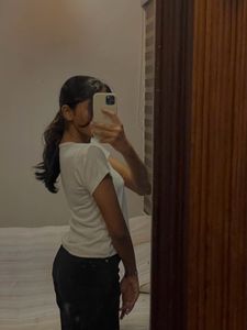White Crop Top