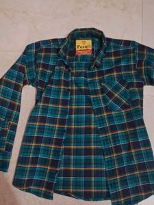 Checked Flannel Shirt