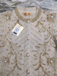 Beautiful Woolen Party Wear Sweater
