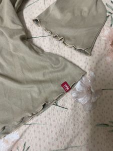 Y2K Cottagecore Beige Top