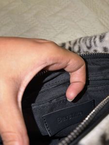 BERSHKA Leopard Print Handbag