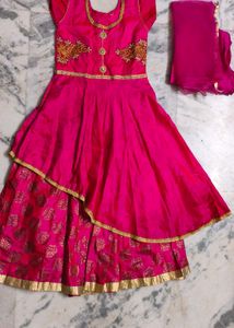 stunning pink traditional outfit