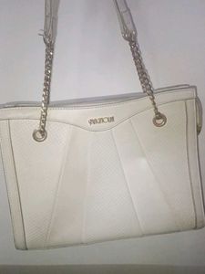 Magnolia White Handbag