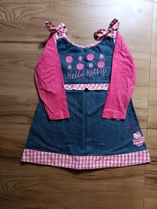 Hello Kitty Denim Dress
