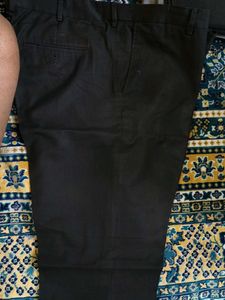 Arrow Black Formal Trouser