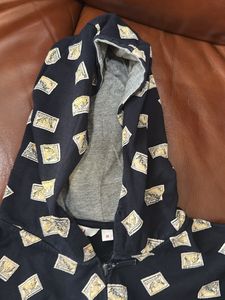 A Cute Postage Stamp Printed Hoodie
